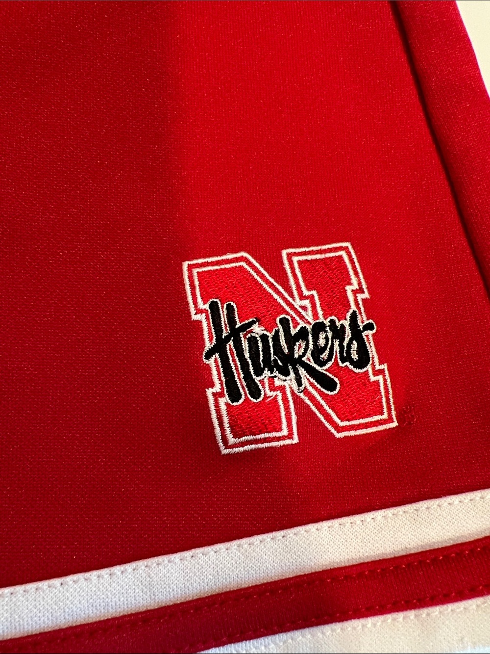 Red Athletic‎ Cheer Skirt with Huskers Logo - 4T